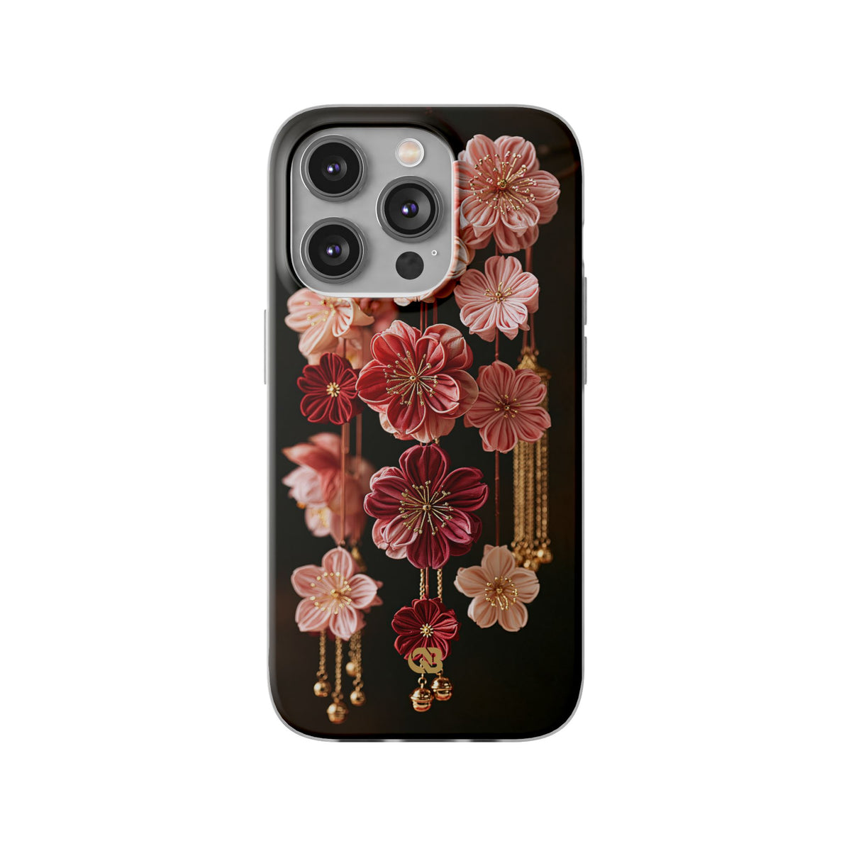 Silk Blossom Kanzashi · Lite Phone Case for iPhone ·  Pink
