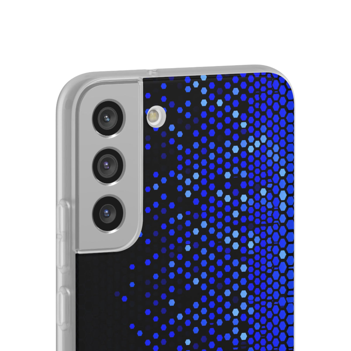 Cobalt Hex Dispersion · Lite Phone Case for Samsung · Blue