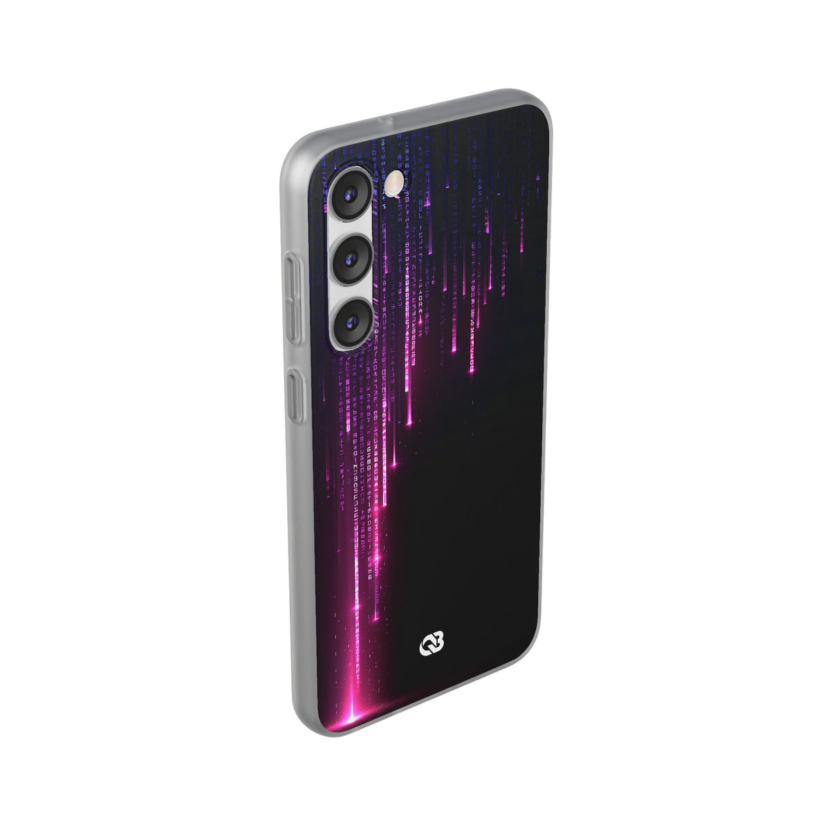 Binary Cascade · Lite Phone Case for Samsung · Black