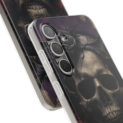 Gothic Skull Crown Samsung S24 Plus Case - Soft