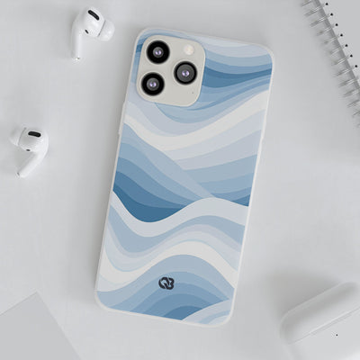 Glacial Contour · Lite Phone Case for iPhone ·  Blue