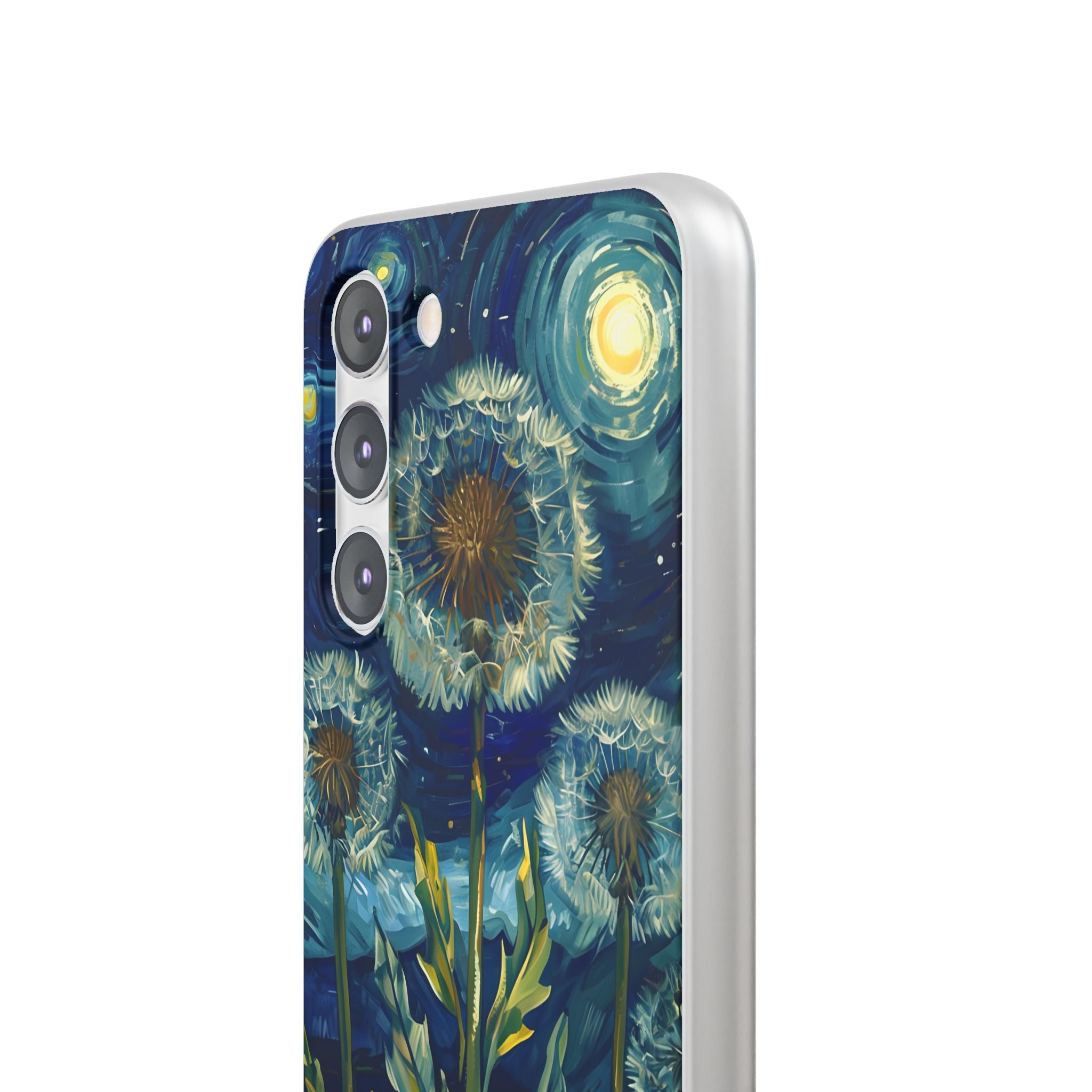 Starry Dandelion Swirl · Soft Phone Case for Samsung