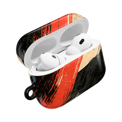 Urban Slash Camo · Hard Case for AirPods & AirPods Pro · Black