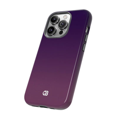 Purple Tough Phone Case for iPhone - Nocturnal Plum Fade