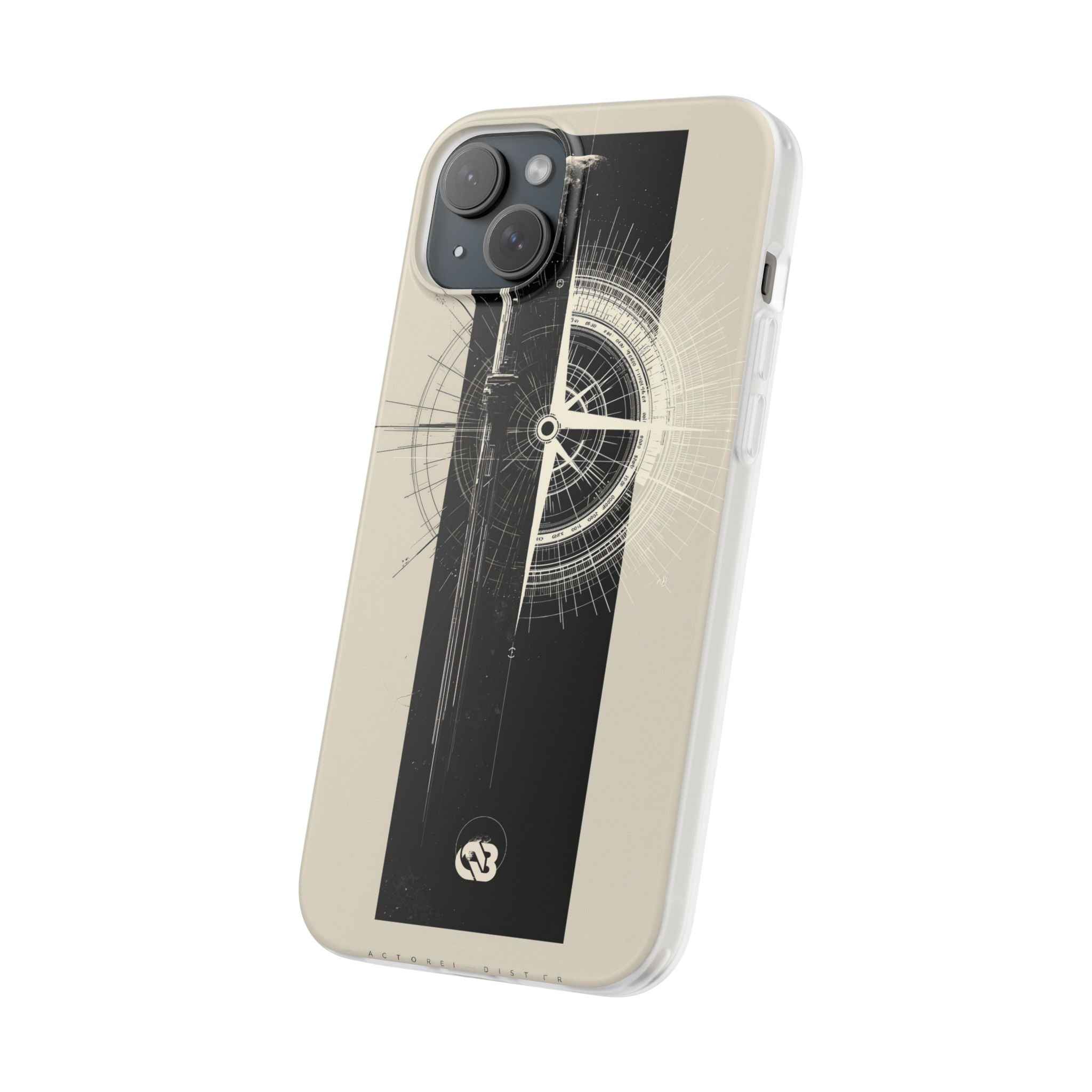 Beige Lite Phone Case for iPhone - Zenith Vector Spire
