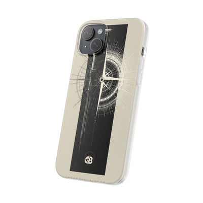 Beige Lite Phone Case for iPhone - Zenith Vector Spire