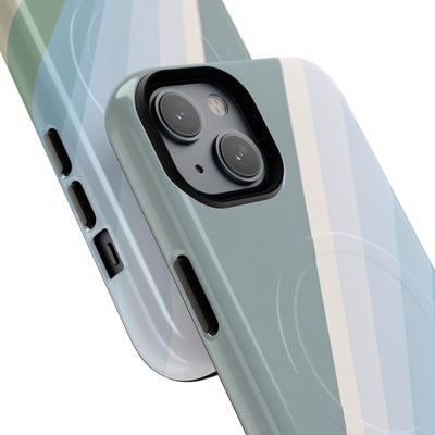 Green Tough 2.0 Magsafe Phone Case for iPhone - Sage Prism Beam