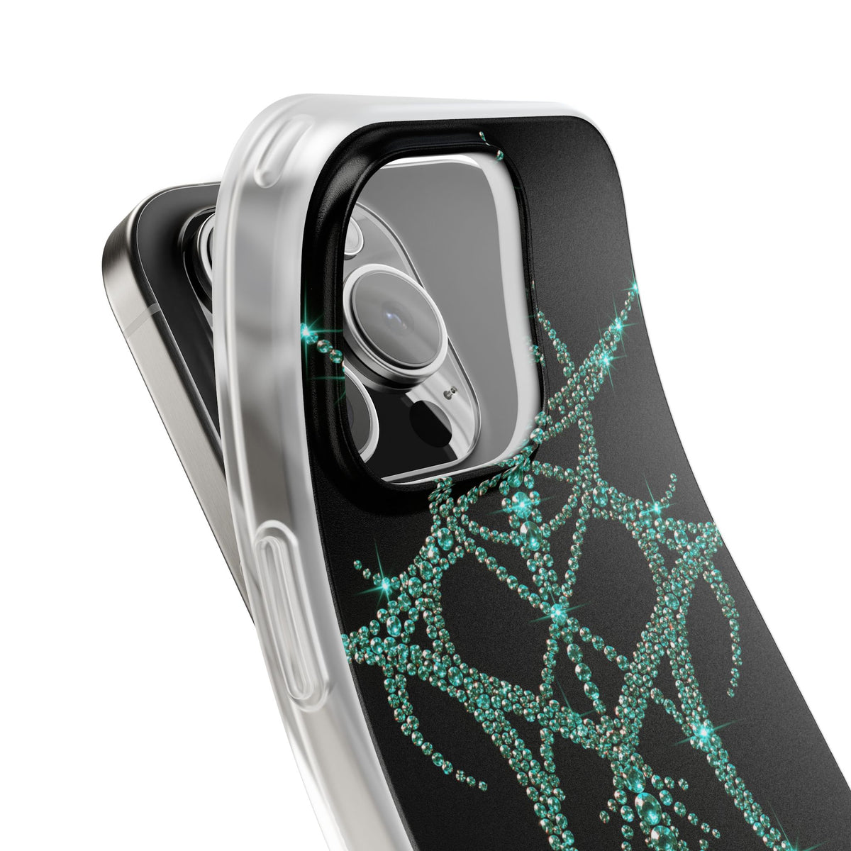Teal Cyber Sigil · Lite Phone Case for iPhone ·  Teal