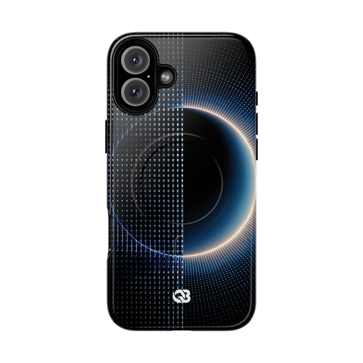 Luminous Meridian · Tough 2.0 Magnetic Phone Case for iPhone · Black