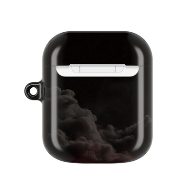 Crimson Fog Void · Hard Case for AirPods & AirPods Pro · Black