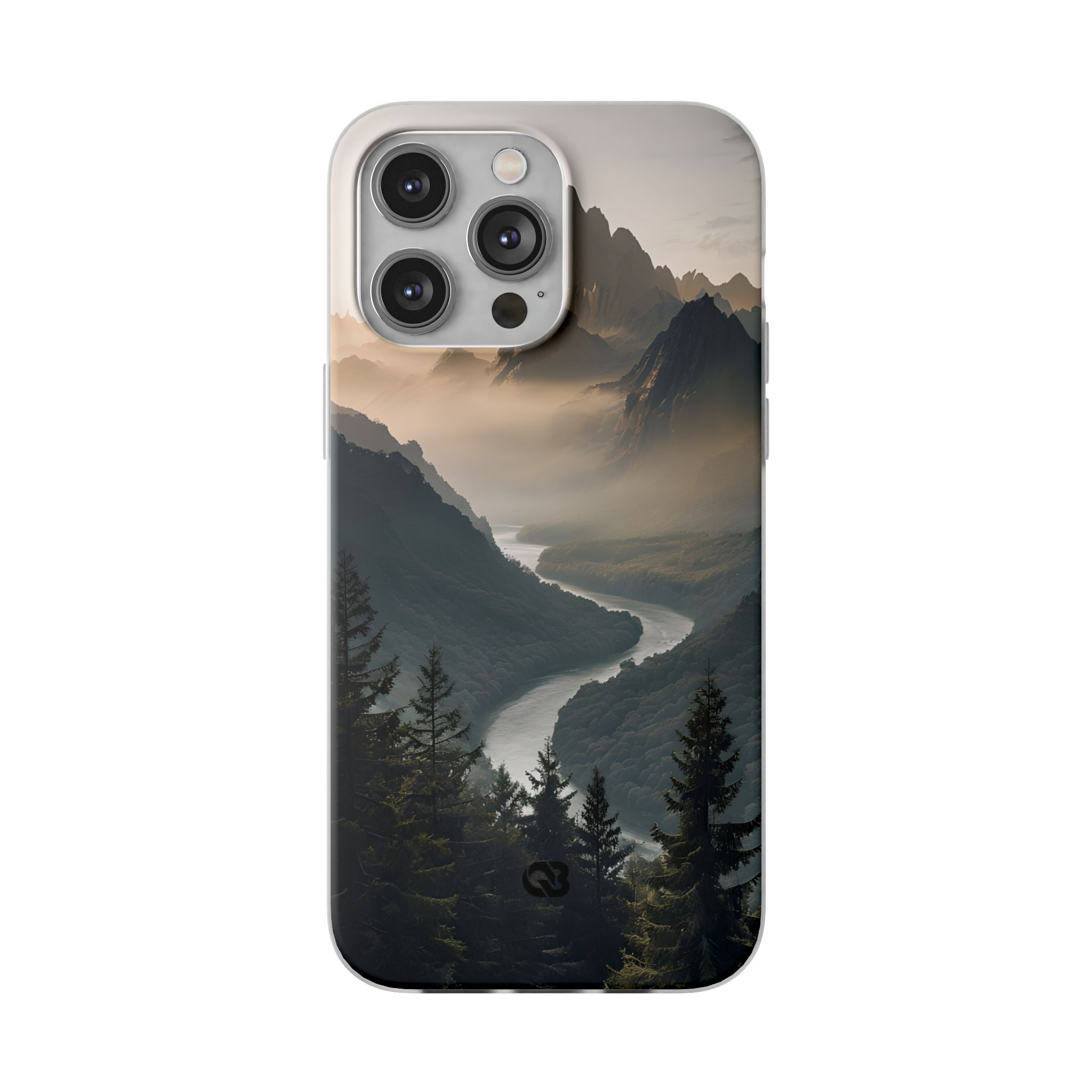 Golden Summit Valley · Soft Phone Case for iPhone