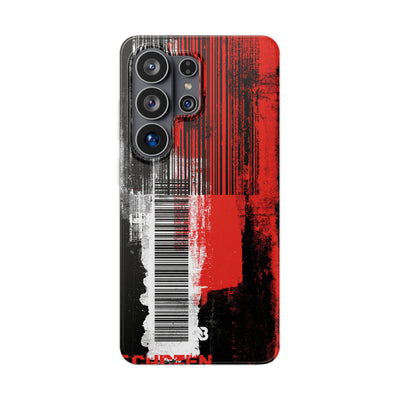 Distorted Barcode · Lite Phone Case for Samsung · Black