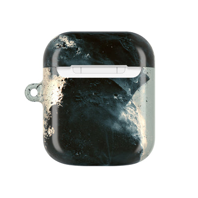 Ashen Dissolution · Hard Case for AirPods & AirPods Pro · Black