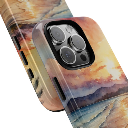 Sunset Reflections iPhone 16 Pro Case - Tough