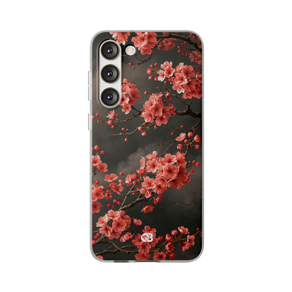 Dark Sakura Nocturne · Lite Phone Case for Samsung · Black