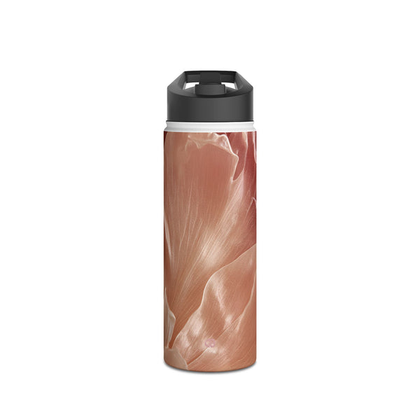 Blush Silk Bloom · Insulated Water Bottle · Pink