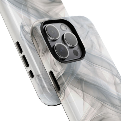 Vapor Noir · Tough 2.0 Magnetic Phone Case for iPhone · White