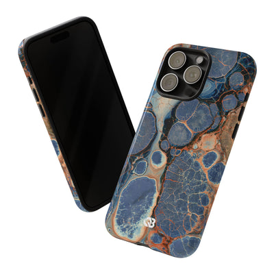 Astral Orb Resonance · Tough Phone Case for iPhone · Blue