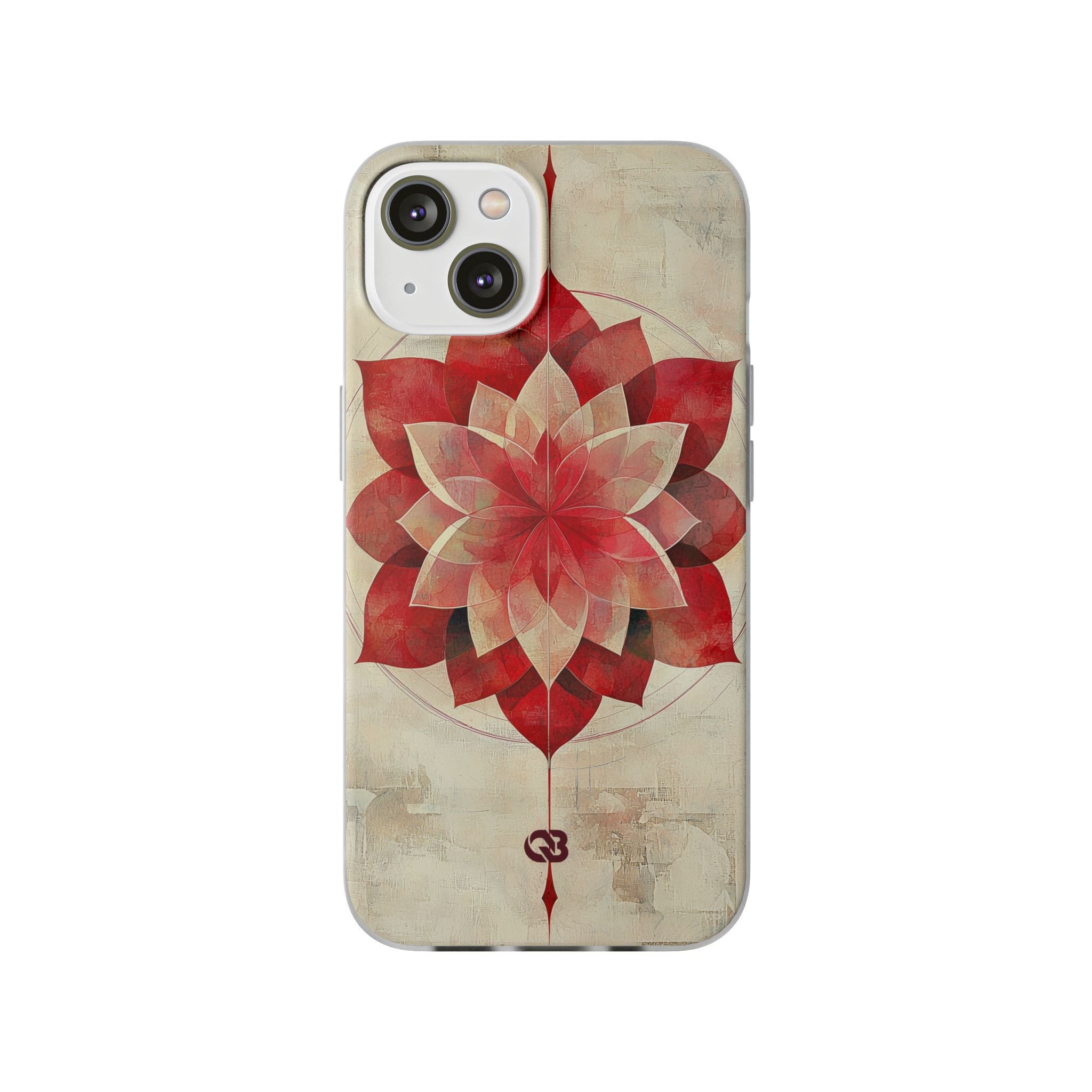 Crimson Petal Peak · Soft Phone Case for iPhone