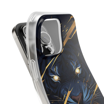 Obsidian Gold Predator · Soft Coque de téléphone pour iPhone