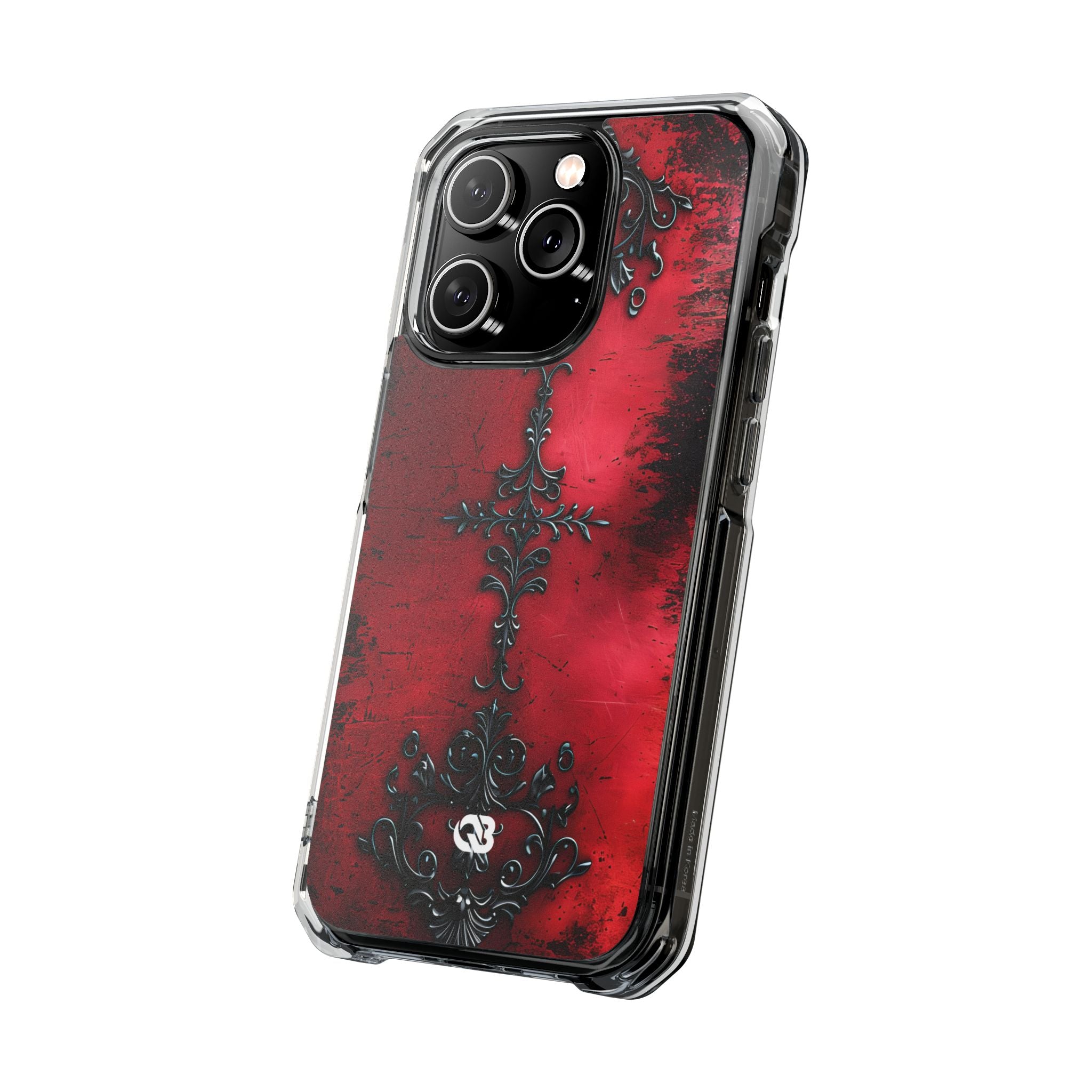 Crimson Gothic Filigree · Impact Phone Case for iPhone · Magsafe