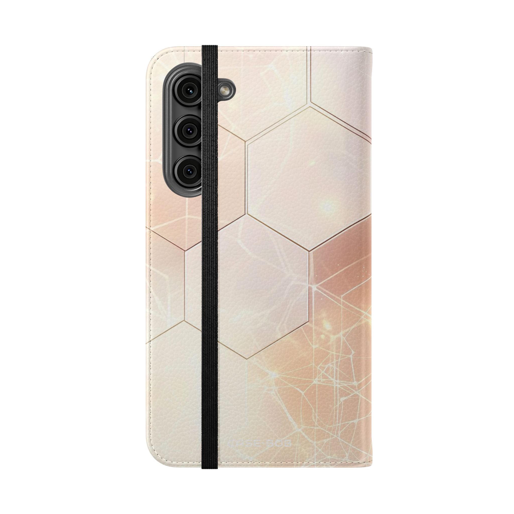 Hexagon Glow - Samsung S23+ Case - Wallet