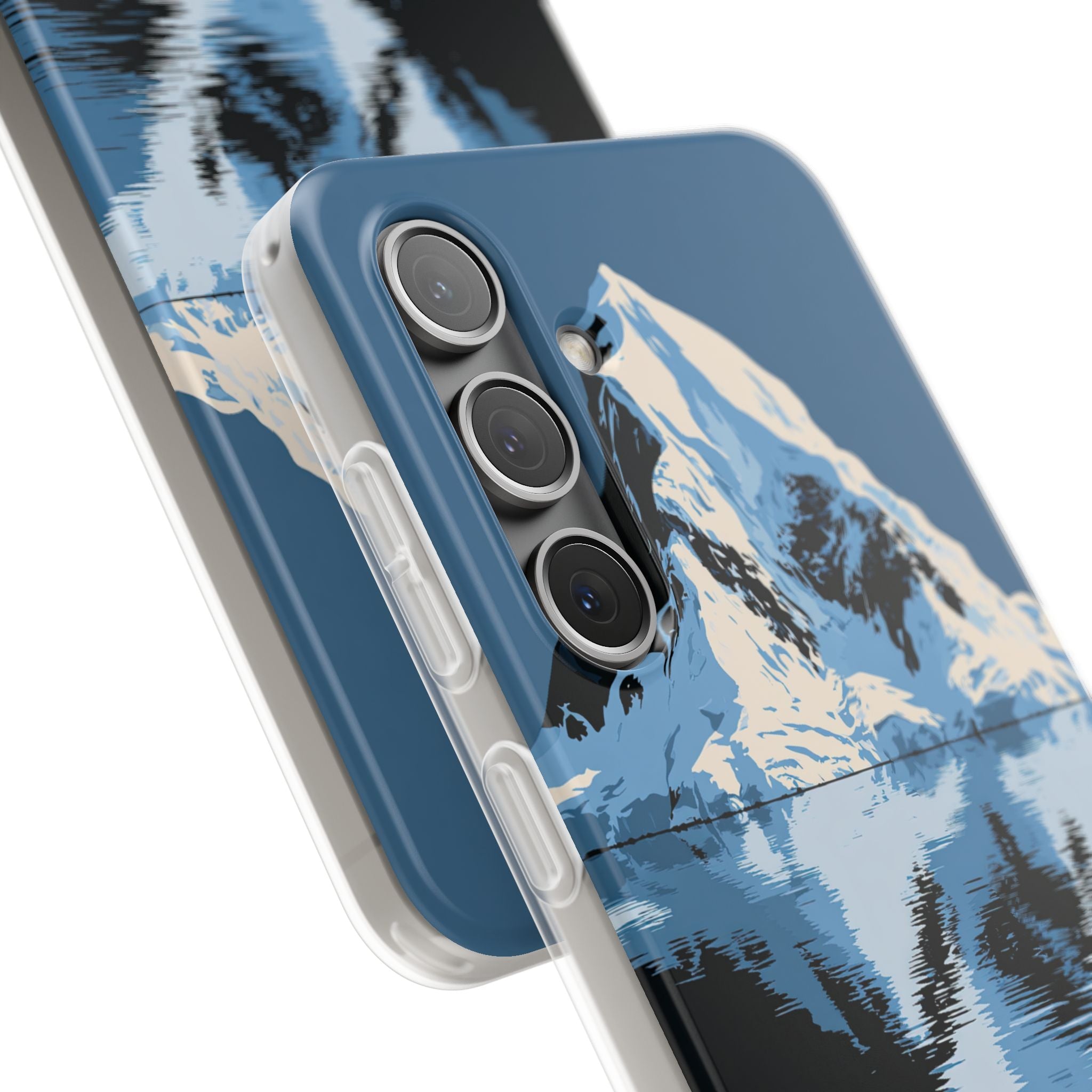 Blue Lite Phone Case for Samsung - Arctic Summit Mirror
