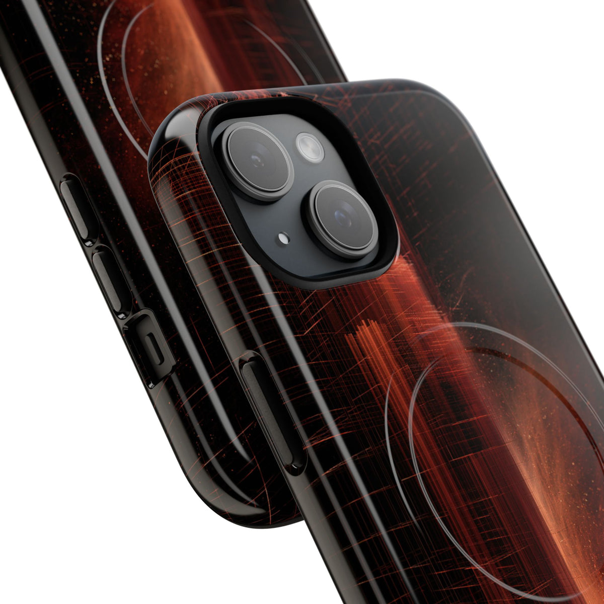 Luminous Monolith · Tough 2.0 Magnetic Phone Case for iPhone · Black