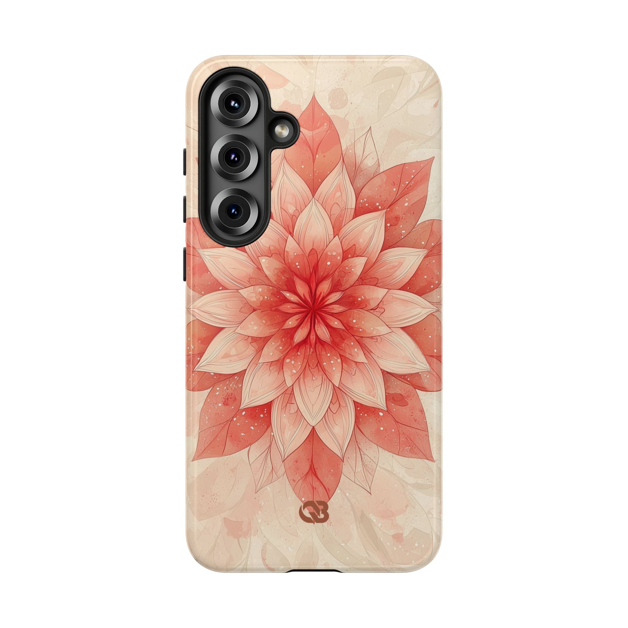 Coral Layered Bloom · Tough Handyhülle für Samsung