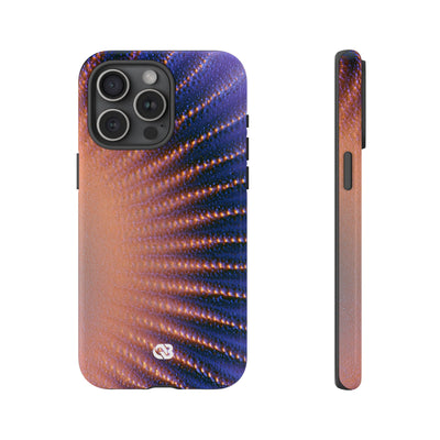 Luminous Aura Burst · Tough Phone Case for iPhone · Blue