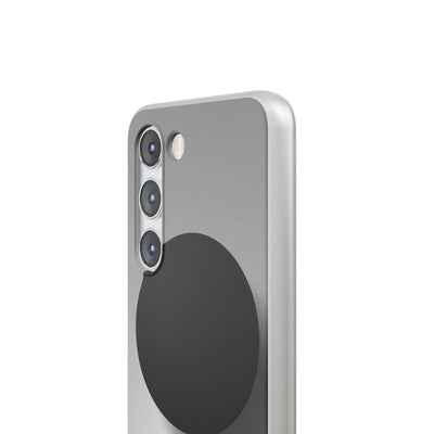 Grey Lite Phone Case for Samsung - Matte Onyx Sphere