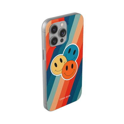 Triple Smile Breeze iPhone 14 Pro Max Cover - Blød