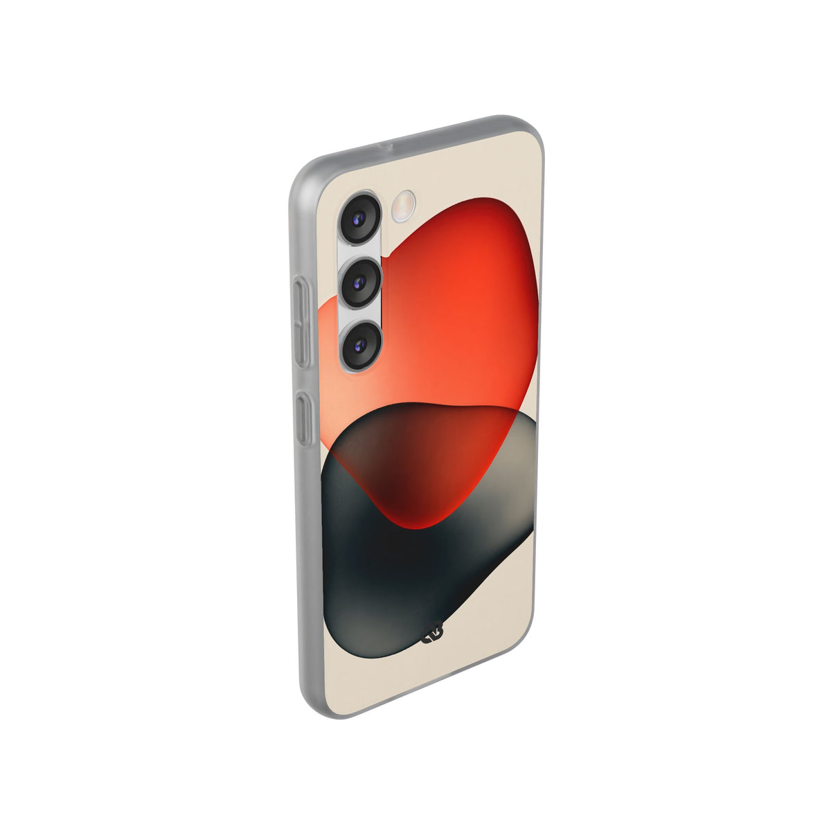 Translucent Crimson Form · Lite Phone Case for Samsung · Red