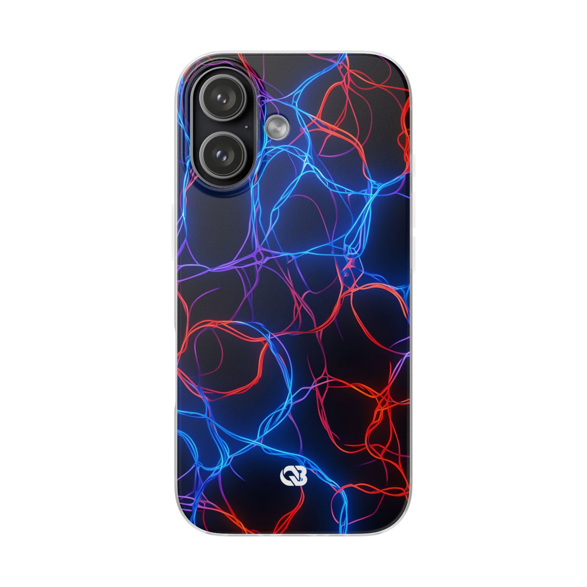 Electric Synapse Glow · Soft Handyhülle für iPhone