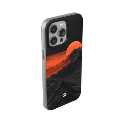 Solar Ridge Mesh · Lite Phone Case for iPhone ·  Black