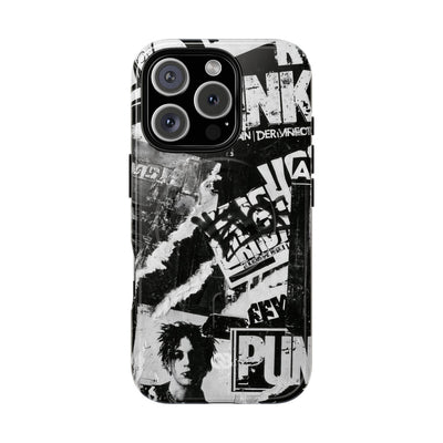 Underground Punk Collage · Tough 2.0 Magnetic Phone Case for iPhone · Black