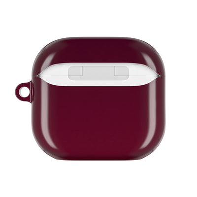 Bordeaux Spectrum · Hard Case for AirPods & AirPods Pro · Red