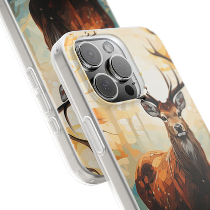 Glowing Stag iPhone 16 Pro Max Case - Soft - CASE•BOB