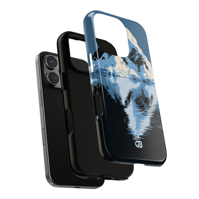Blue Tough 2.0 Magsafe Phone Case for iPhone - Arctic Summit Mirror