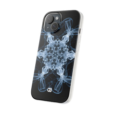 Blue Lite Phone Case for iPhone - Glacial Smoke Crown