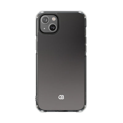 Obsidian Fade · Clear Impact Magnetic Phone Case for iPhone ·  Black