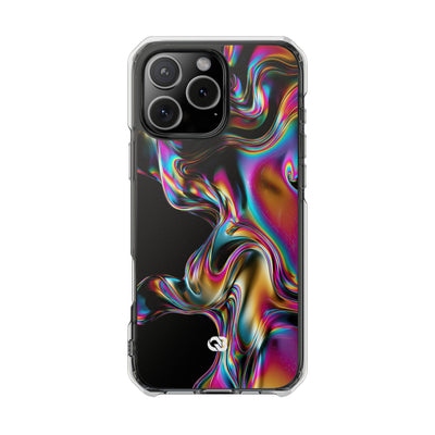 Purple Impact MagSafe Phone Case for iPhone - Liquid Neon Chrome