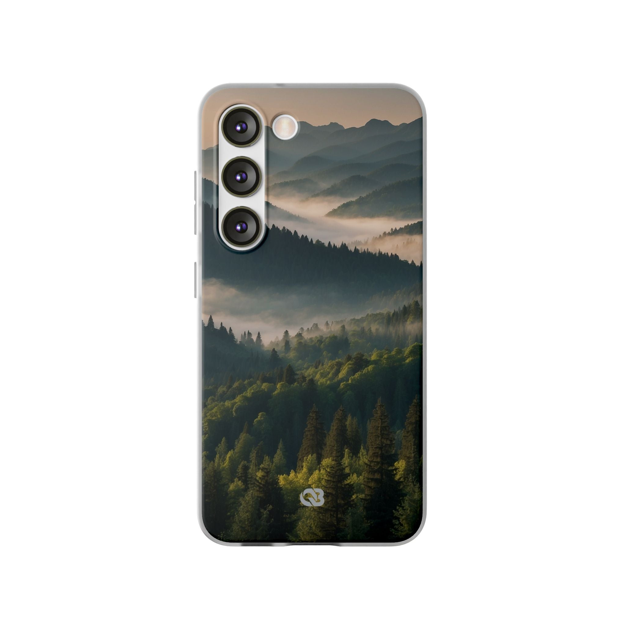 Foggy Mountain Ridge · Soft Phone Case for Samsung