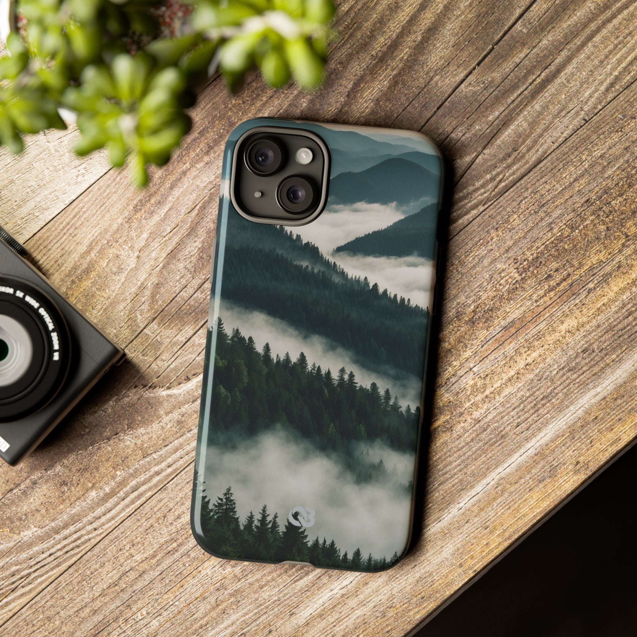 Misty Pine Peaks · Tough Phone Case for iPhone