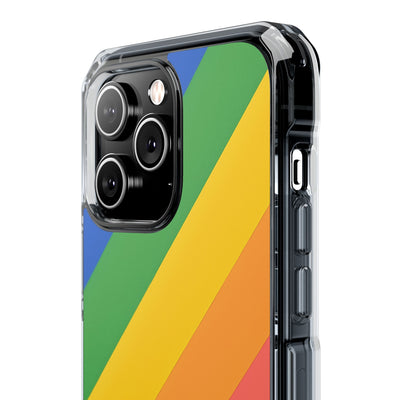 Vibrant Spectrum Slope · Impact Phone Case para iPhone · Magsafe