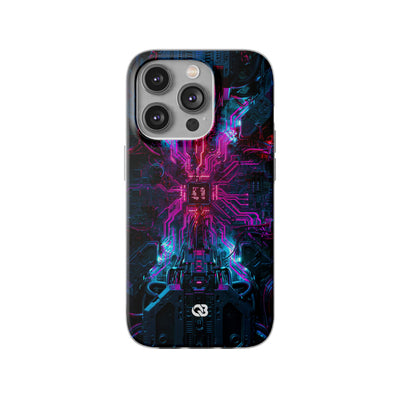 Neural Circuit Core · Lite Phone Case for iPhone ·  Black