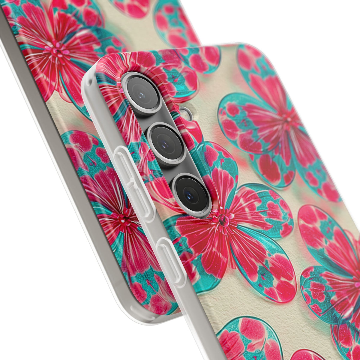 Lucite Jelly Bloom · Lite Phone Case for Samsung · Pink