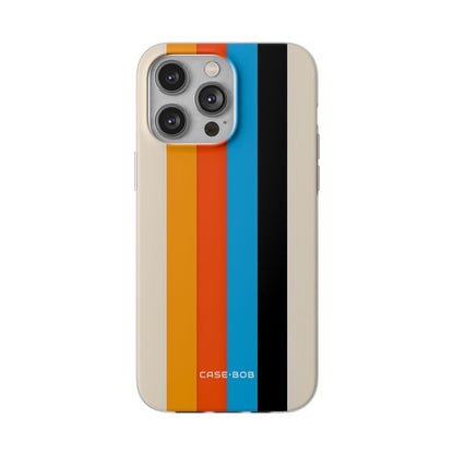 Lebendige Streifen Harmonie iPhone 14 Pro Max Case - Soft