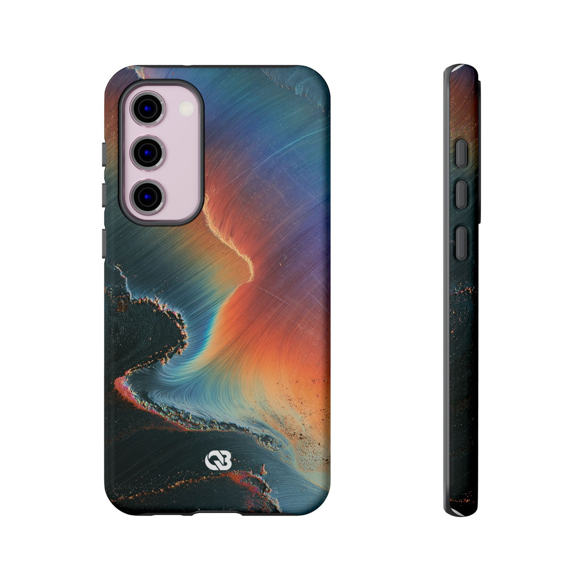 Prismatic Aura Shift · Tough Phone Case for Samsung · Blue