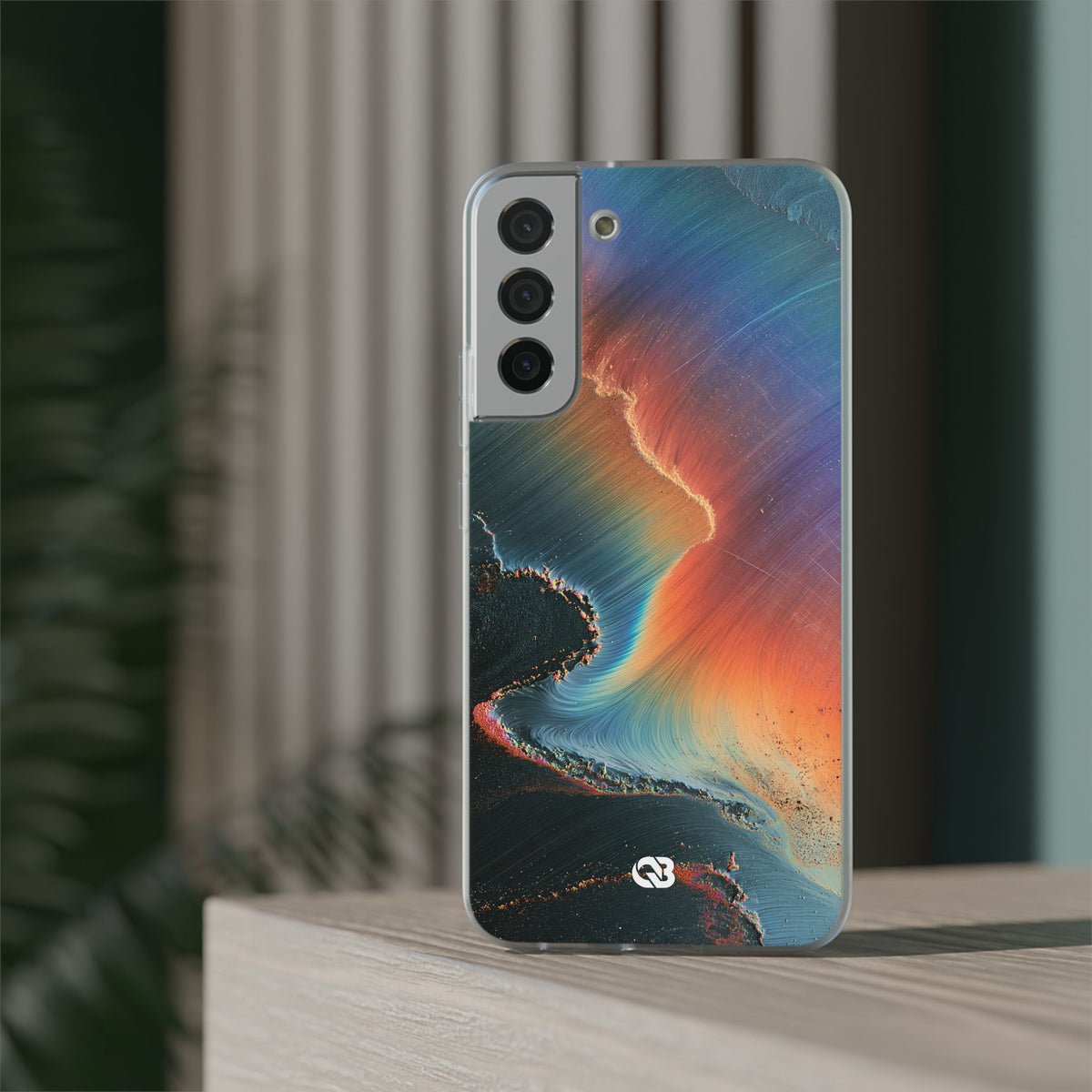 Prismatic Aura Shift · Lite Phone Case for Samsung · Blue